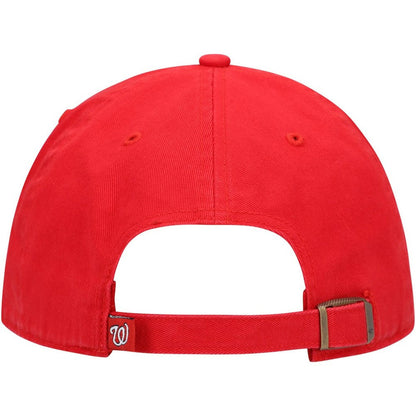 Washington Nationals Clean Up Adjustable Hat - Red | 47 brand