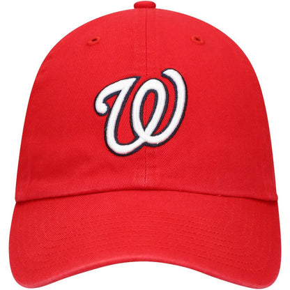 Washington Nationals Heritage Clean Up Adjustable Hat - Red | 47 brand