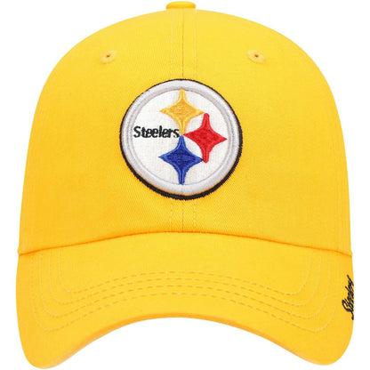 Pittsburgh Steelers '47 Women's Miata Clean Up Secondary Adjustable Hat - Gold on sale