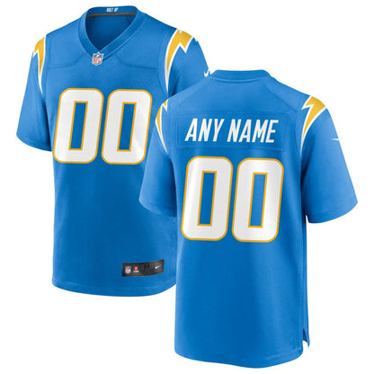 Los Angeles Chargers Custom Game Jersey - Powder Blue | Nike cheap