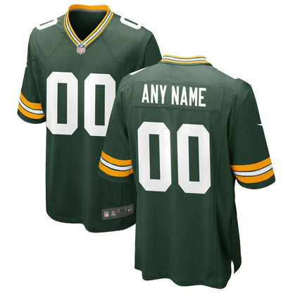 Green Bay Packers Custom Game Jersey - Green | Nike discount