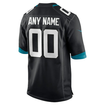 Jacksonville Jaguars Custom Game Jersey - Black | Nike discount