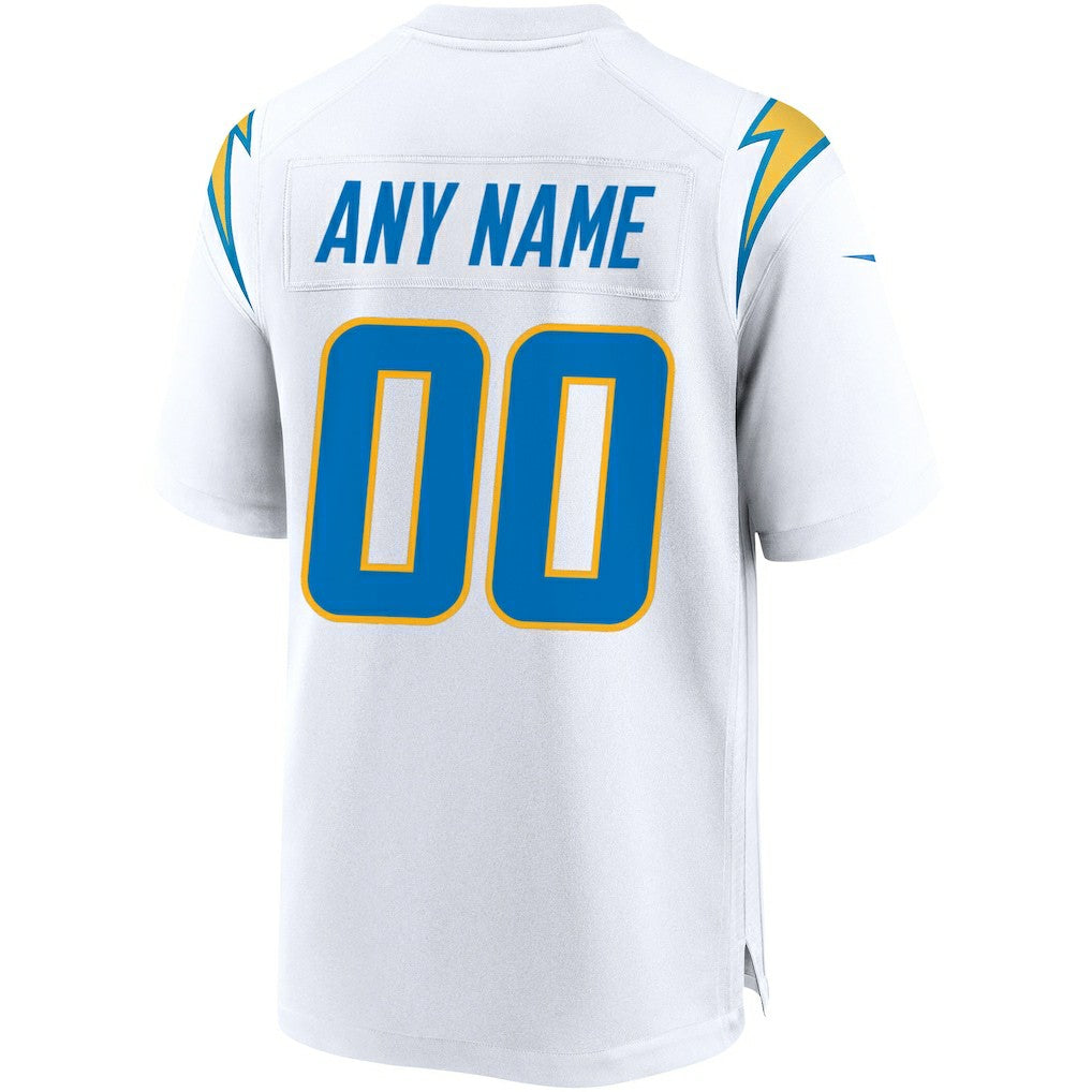 Los Angeles Chargers Custom Game Jersey - White | Nike discount