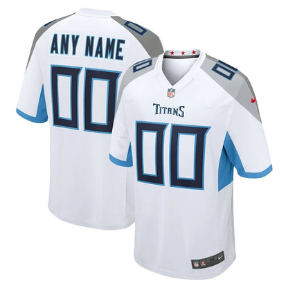 Tennessee Titans Custom Game Jersey - White | Nike for sale