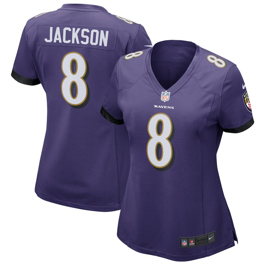 Lamar Jackson Baltimore Ravens Women's Game Jersey - Purple | Nike outlet