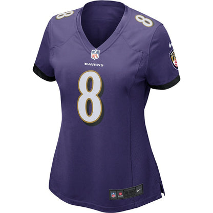 Lamar Jackson Baltimore Ravens Women's Game Jersey - Purple | Nike outlet
