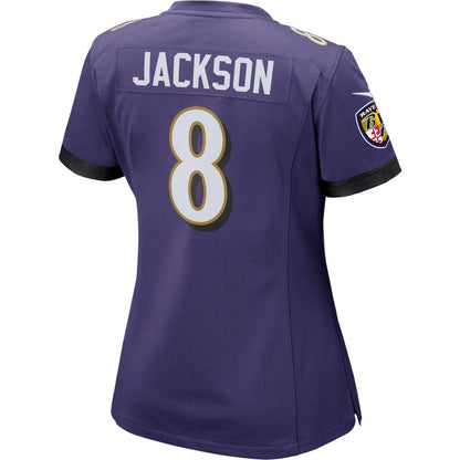 Lamar Jackson Baltimore Ravens Women's Game Jersey - Purple | Nike outlet