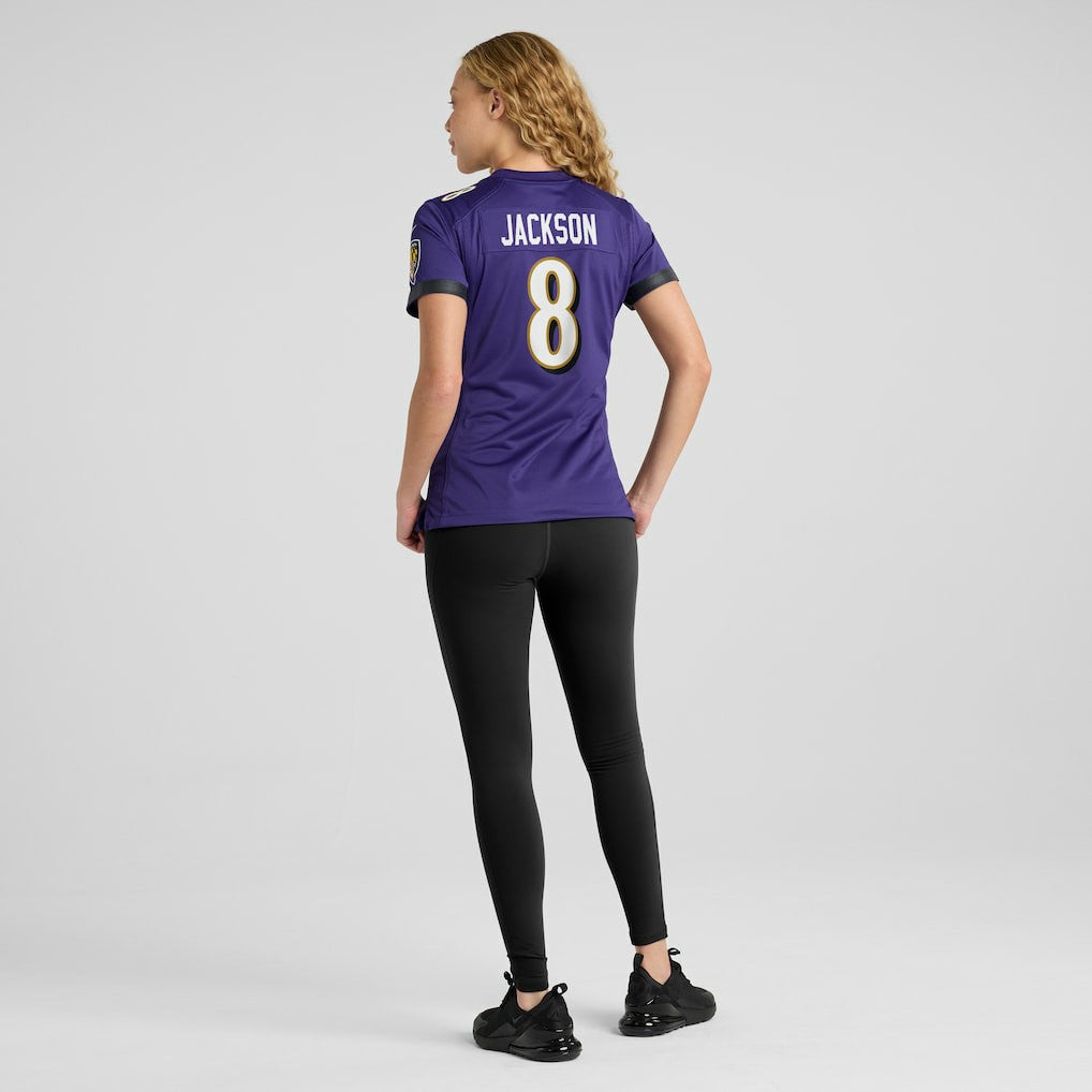 Lamar Jackson Baltimore Ravens Women's Game Jersey - Purple | Nike outlet