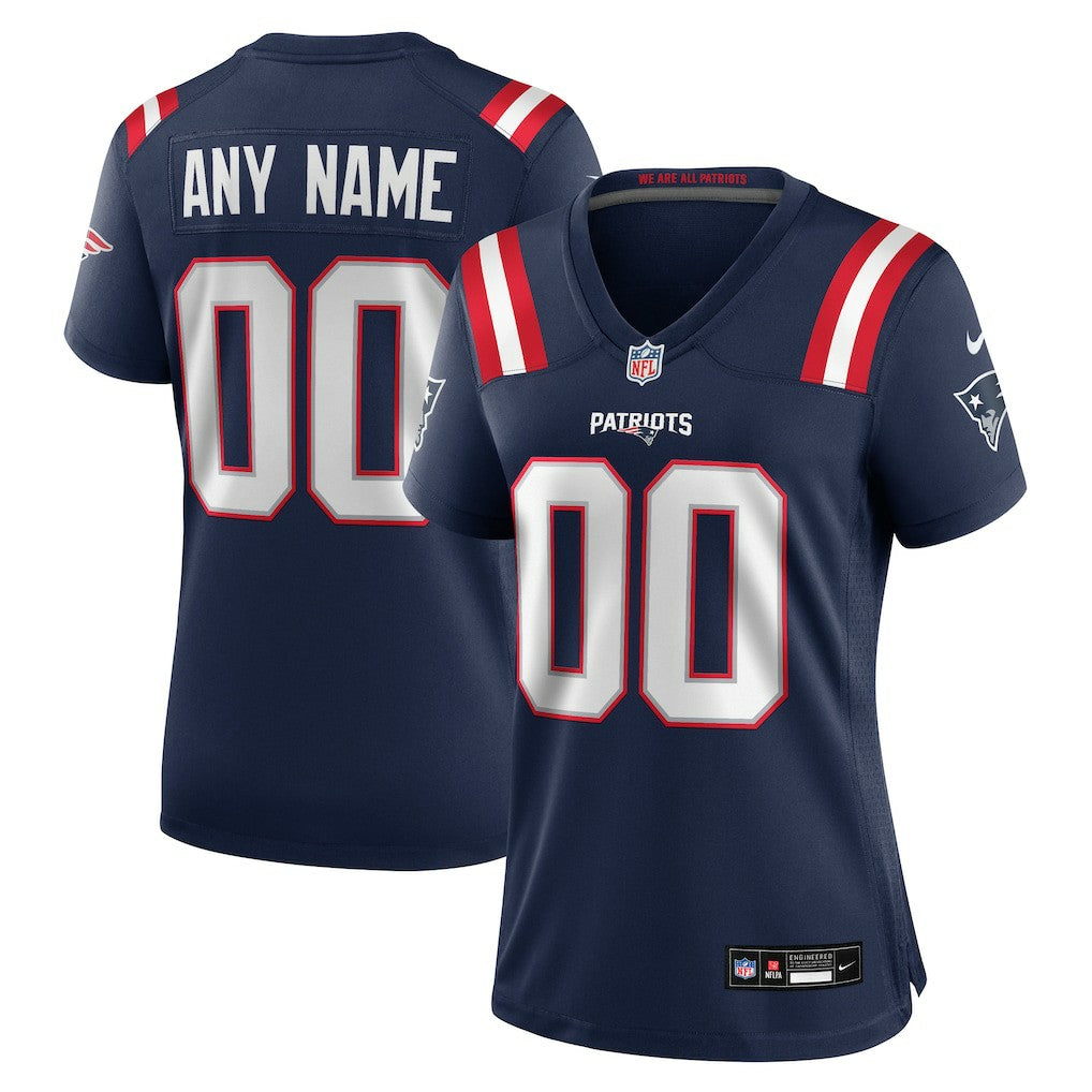 New England Patriots Women's Custom Game Jersey - Navy | Nike sale
