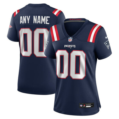 New England Patriots Women's Custom Game Jersey - Navy | Nike sale