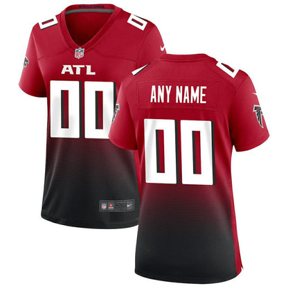 Atlanta Falcons Women's Alternate Custom Game Jersey - Red | Nike sale