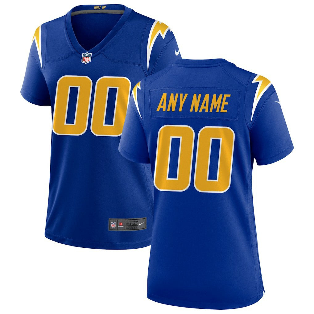 Los Angeles Chargers Women's Alternate Custom Game Jersey - Royal | Nike for sale