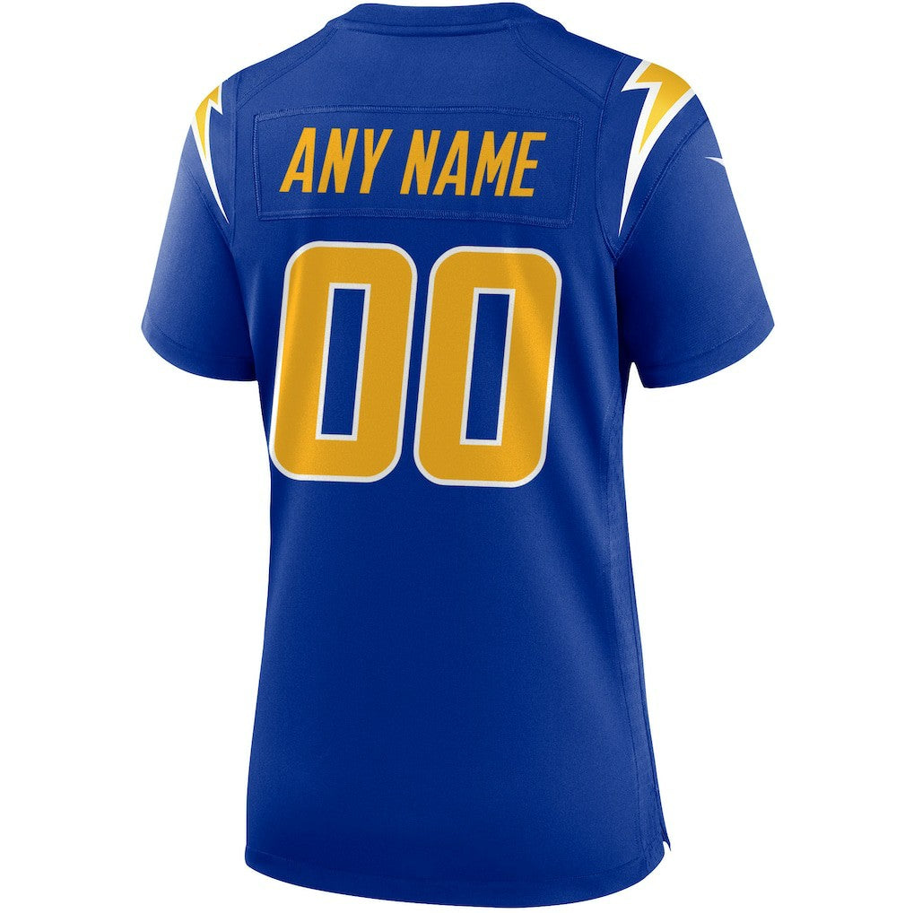 Los Angeles Chargers Women's Alternate Custom Game Jersey - Royal | Nike for sale