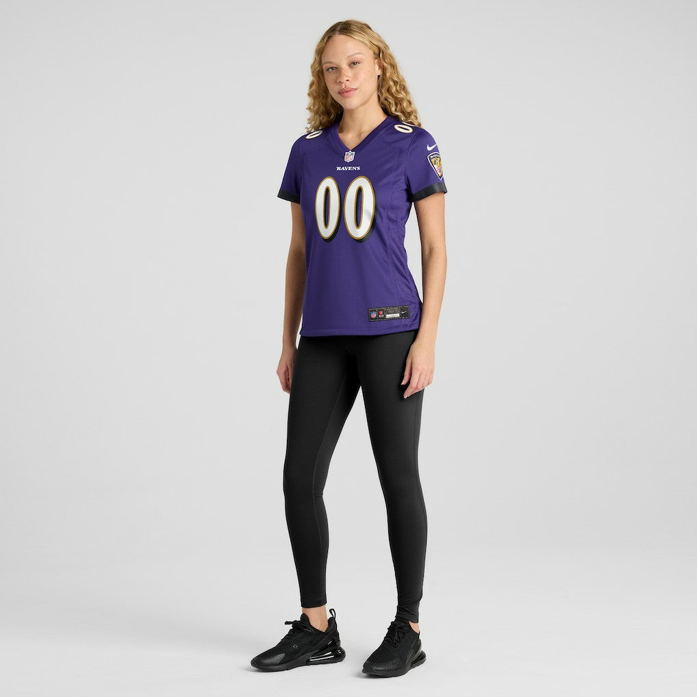 Baltimore Ravens Women's Custom Game Jersey - Purple | Nike outlet