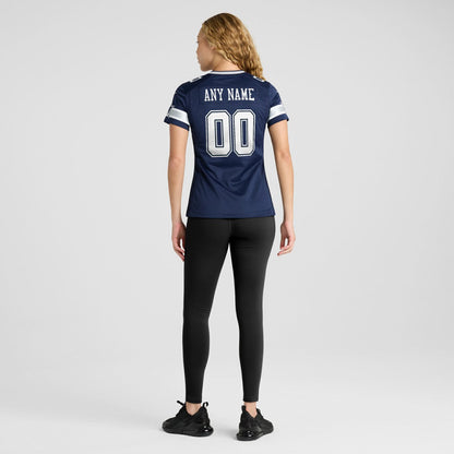 Dallas Cowboys Women's Custom Game Jersey - Navy | Nike discount