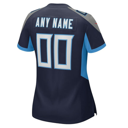 Tennessee Titans Women's Custom Game Jersey - Navy | Nike for sale