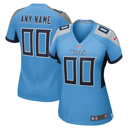 Tennessee Titans Women's Alternate Custom Game Jersey - Light Blue | Nike sale