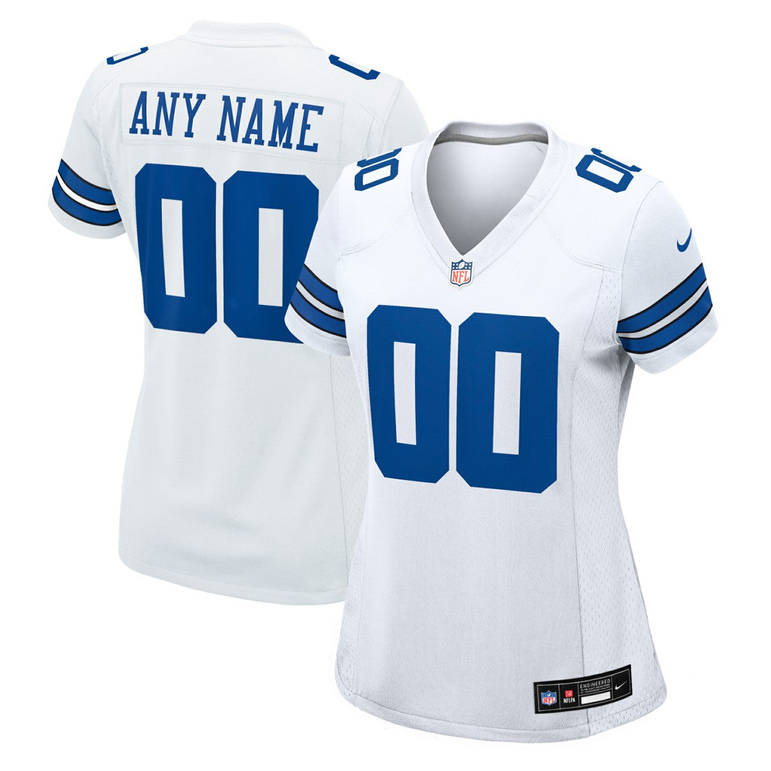 Dallas Cowboys Women's Custom Game Jersey - White | Nike online