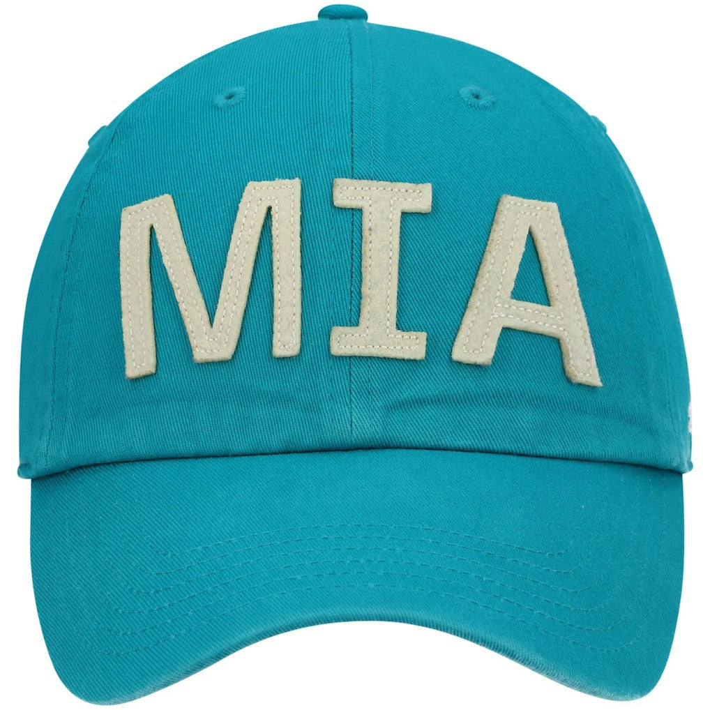 Miami Dolphins '47 Women's Finley Clean Up Adjustable Hat - Aqua discount