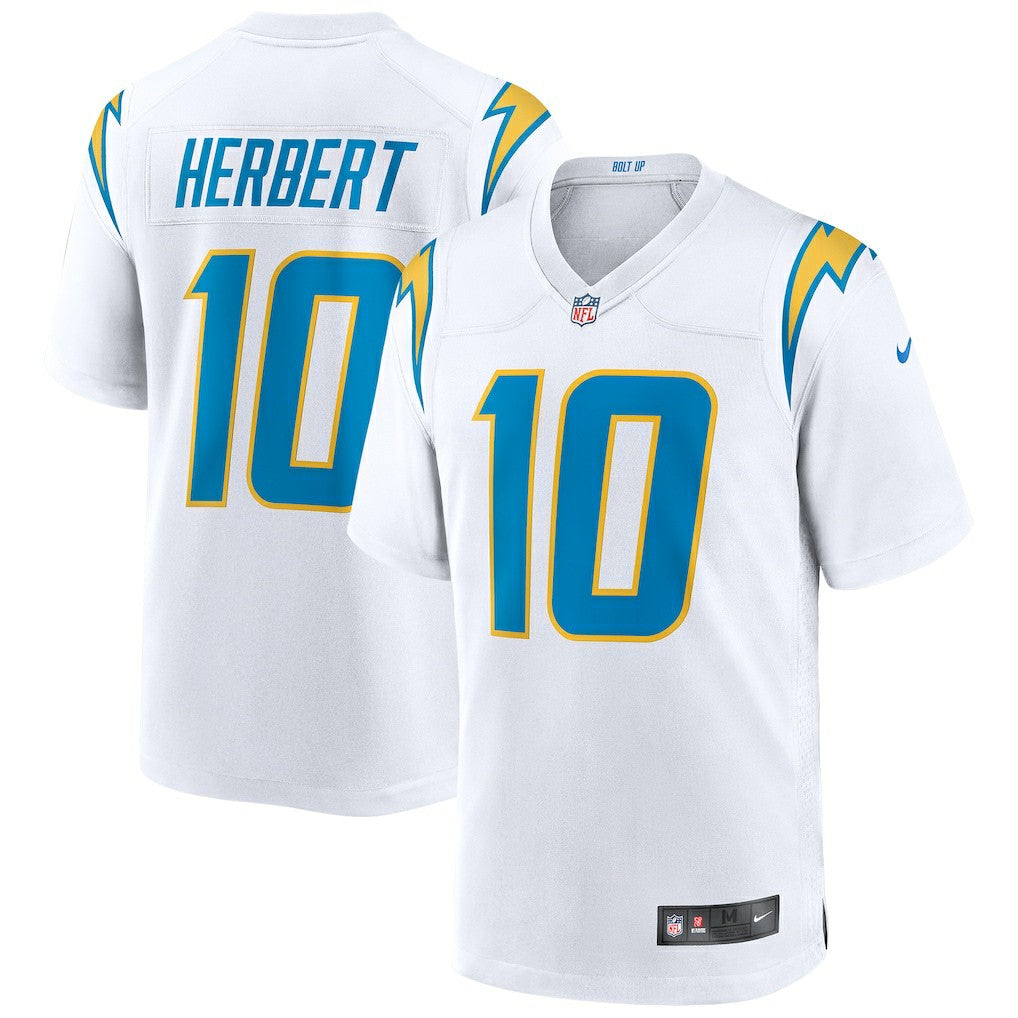 Justin Herbert Los Angeles Chargers Game Jersey - White | Nike for sale