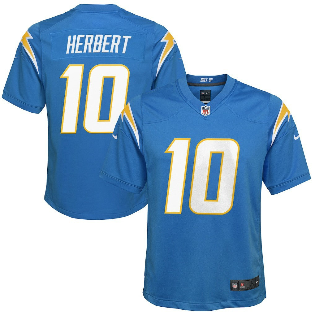 Justin Herbert Los Angeles Chargers Youth Game Jersey - Powder Blue | Nike online