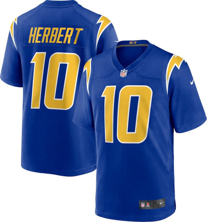 Justin Herbert Los Angeles Chargers Alternate Game Jersey - Royal | Nike outlet