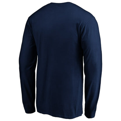 Houston Rockets Banner Wave Long Sleeve T-Shirt - Navy sale