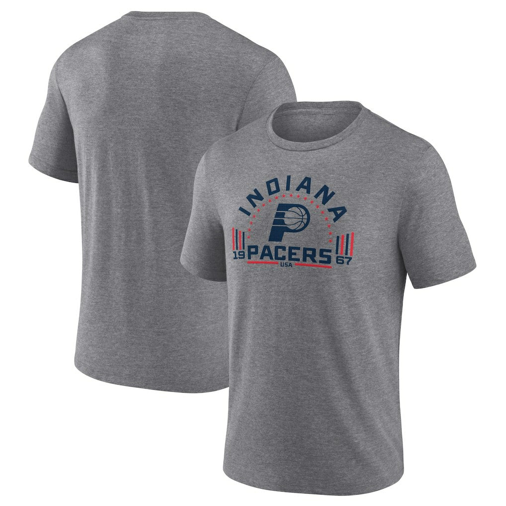 Indiana Pacers Team Freedom Tri-Blend T-Shirt - Gray on sale