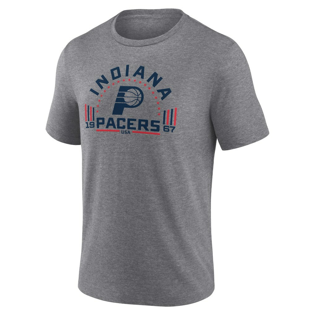 Indiana Pacers Team Freedom Tri-Blend T-Shirt - Gray on sale