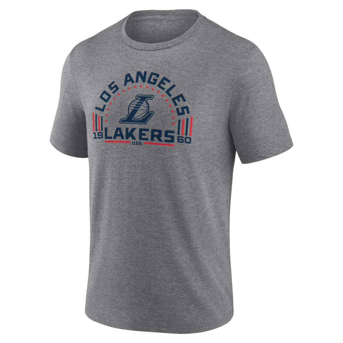 Los Angeles Lakers Team Freedom Tri-Blend T-Shirt - Gray outlet