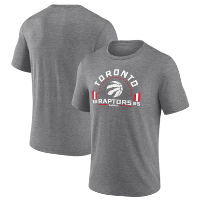 Toronto Raptors Team Freedom Tri-Blend T-Shirt - Gray shop