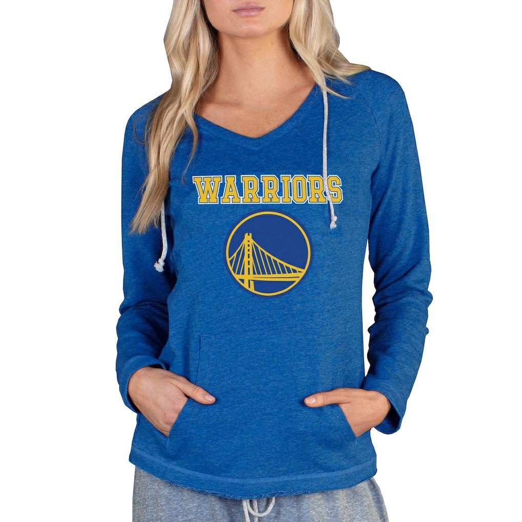 Golden State Warriors Concepts Sport Women's Mainstream Terry Hooded Top sale - Royal discount