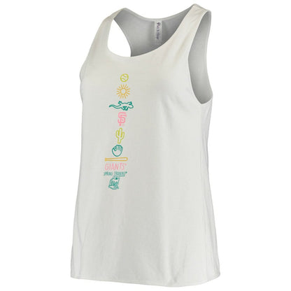 San Francisco Giants Soft as a Grape Women's Spring Training Local Lineup Tank Top - White