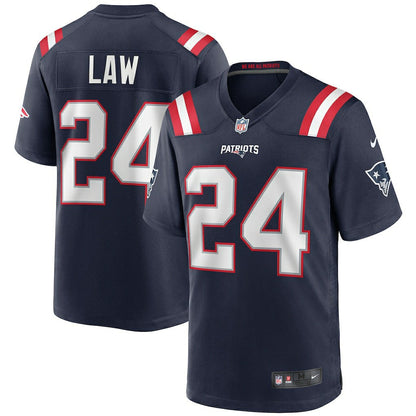 Ty Law New England Patriots Game Retired Player Jersey - Navy | Nike cheap