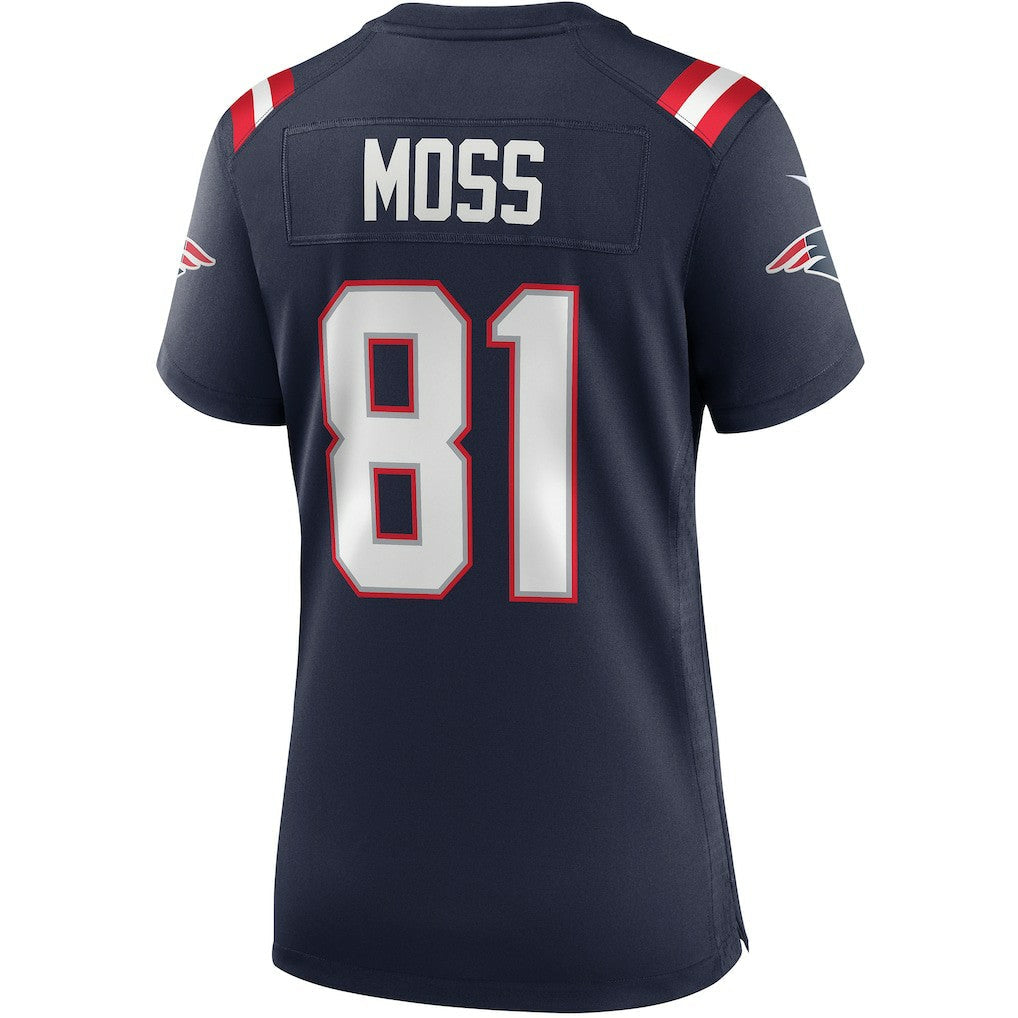 Randy Moss New England Patriots Women's Game Retired Player Jersey - Navy | Nike sale