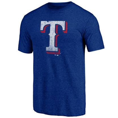 Texas Rangers Father's Day Greatest Dad Tri-Blend T-Shirt - Royal