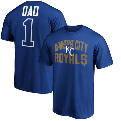 Kansas City Royals Father's Day #1 Dad T-Shirt - Royal