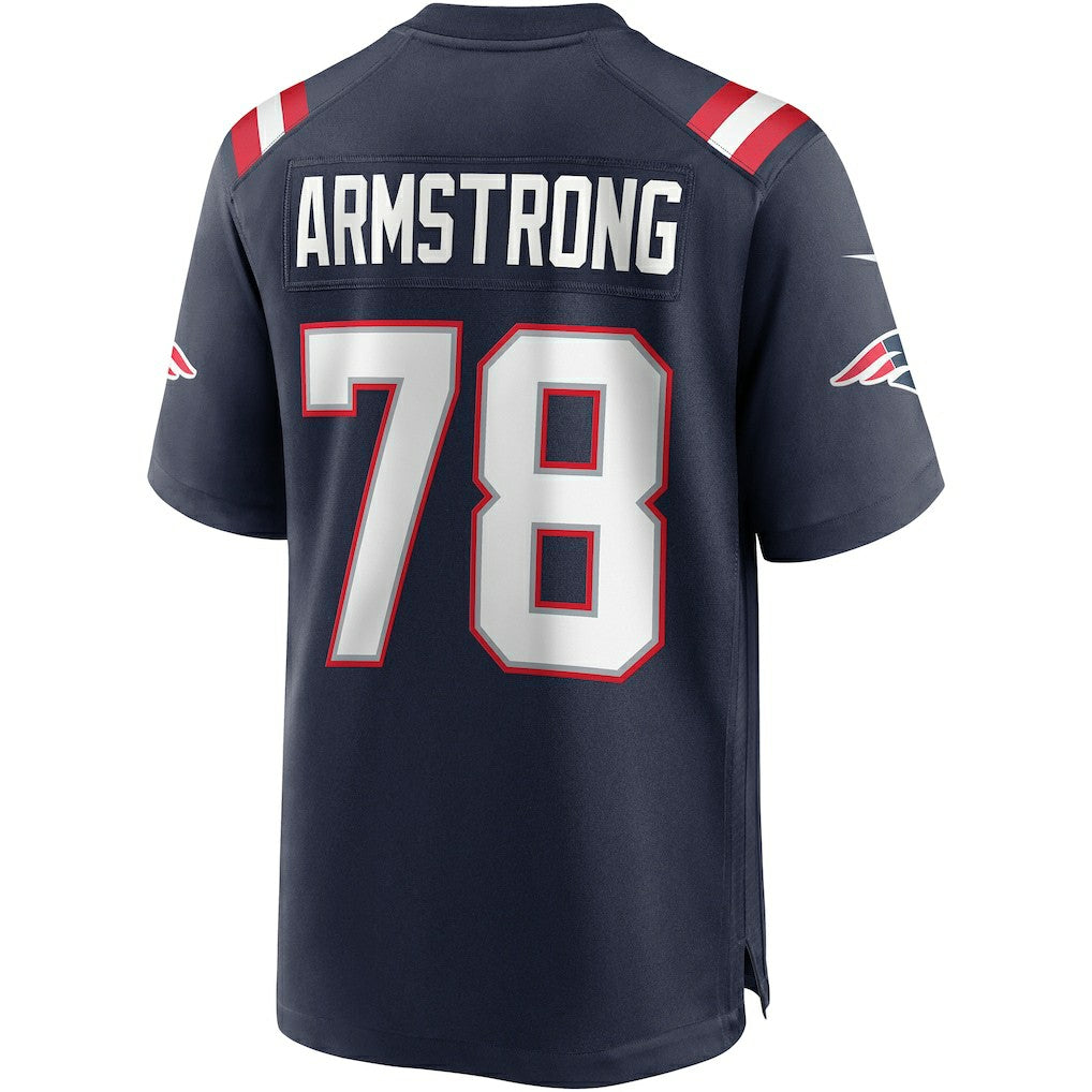 Bruce Armstrong New England Patriots Game Retired Player Jersey - Navy | Nike on sale