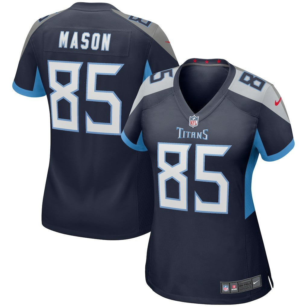 Derrick Mason Tennessee Titans Women's Game Retired Player Jersey - Navy | Nike on sale