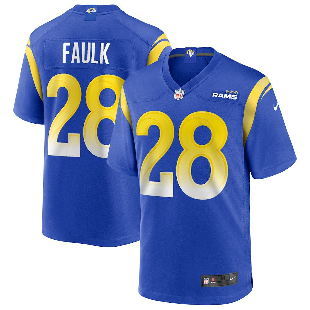 Marshall Faulk Los Angeles Rams Game Retired Player Jersey - Royal | Nike cheap