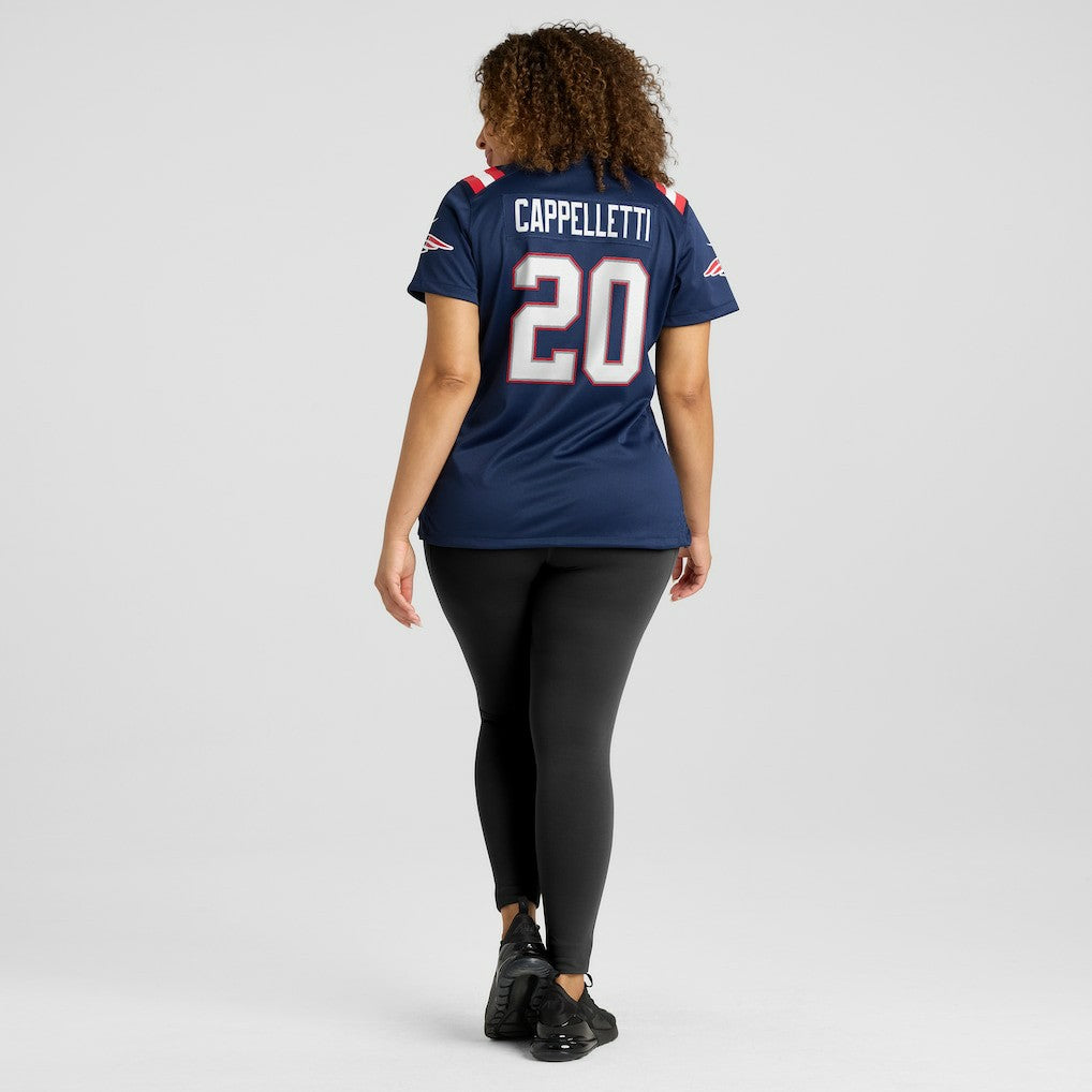 Gino Cappelletti New England Patriots Women's Game Retired Player Jersey - Navy | Nike cheap