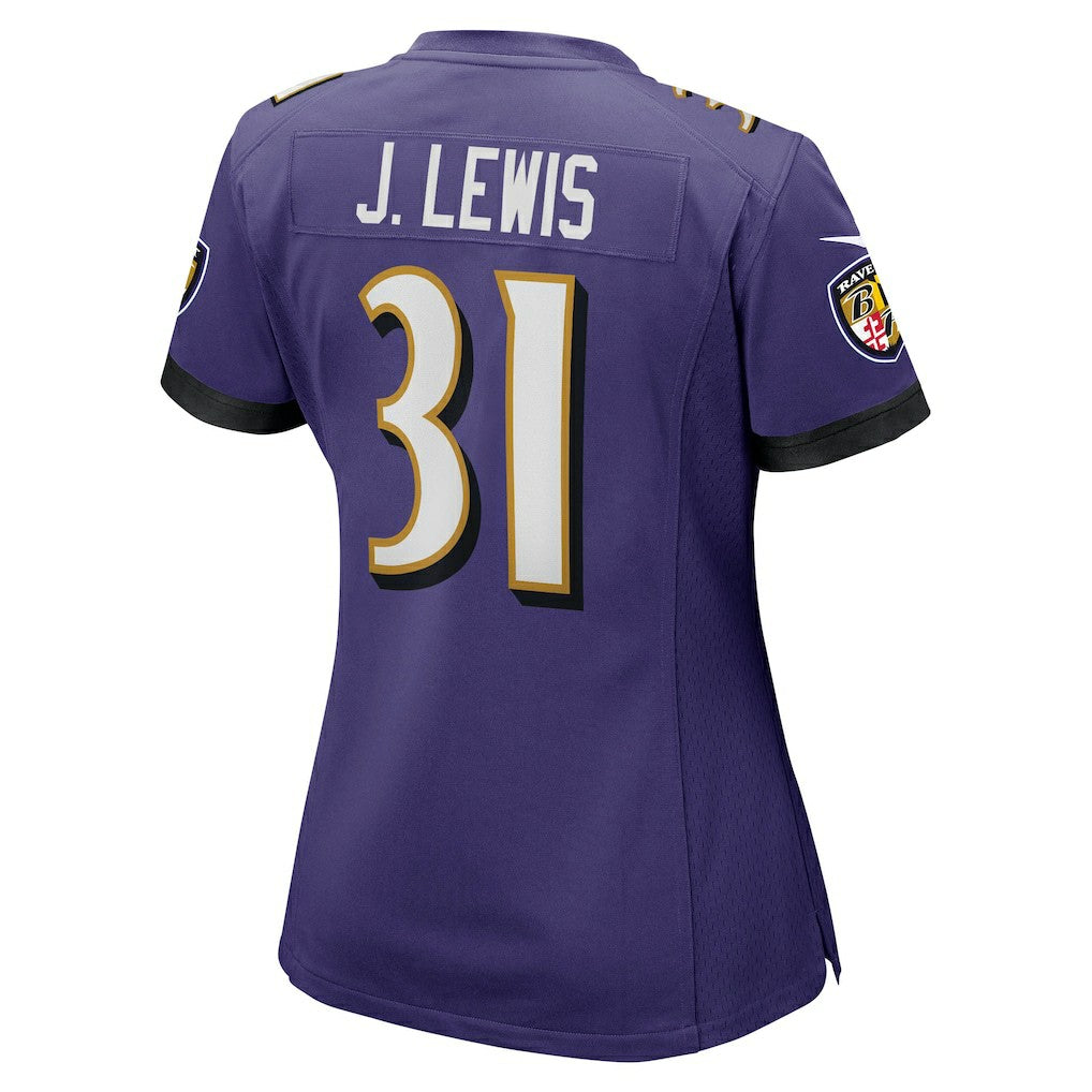 Jamal Lewis Baltimore Ravens Women's Game Retired Player Jersey - Purple | Nike for sale