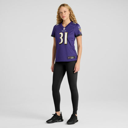 Jamal Lewis Baltimore Ravens Women's Game Retired Player Jersey - Purple | Nike for sale
