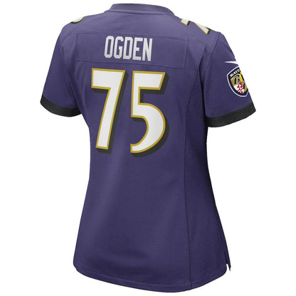 Jonathan Ogden Baltimore Ravens Women's Game Retired Player Jersey - Purple | Nike cheap
