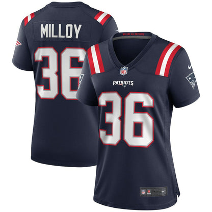 Lawyer Milloy New England Patriots Women's Game Retired Player Jersey - Navy | Nike online