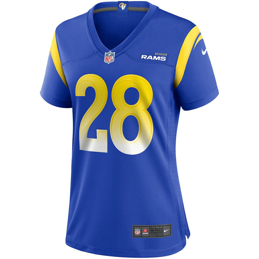 Marshall Faulk Los Angeles Rams Women's Game Retired Player Jersey - Royal | Nike on sale