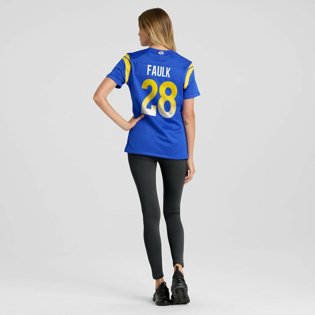 Marshall Faulk Los Angeles Rams Women's Game Retired Player Jersey - Royal | Nike on sale