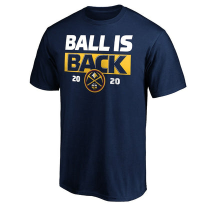 Denver Nuggets Ball Is Back T-Shirt sale - Navy for sale