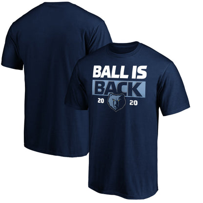 Memphis Grizzlies Ball Is Back T-Shirt - Navy for sale