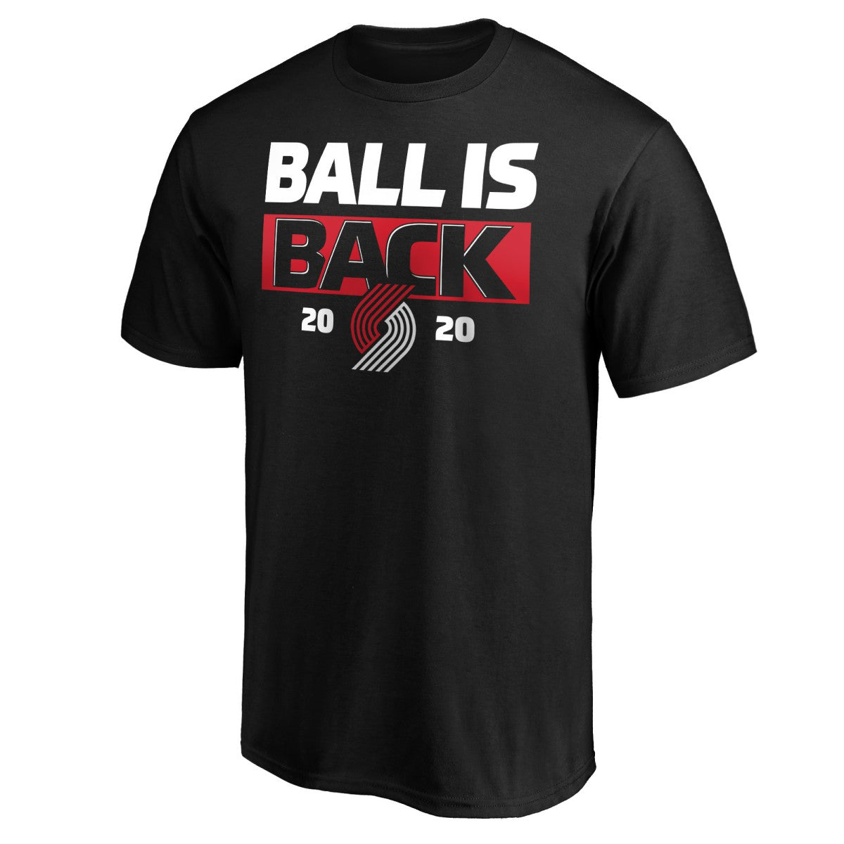 Portland Trail Blazers Ball Is Back T-Shirt - Black sale
